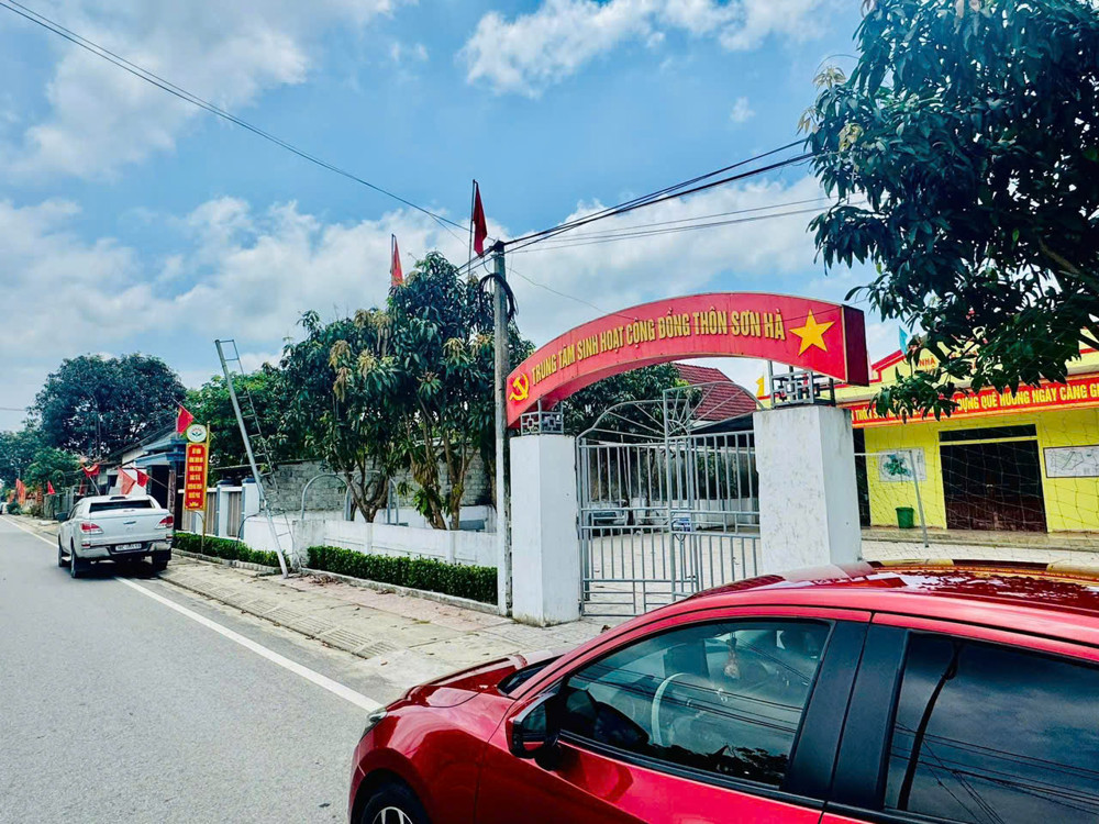 Lô Đất 2 Mặt Tiền . đẹp Mặt Đường TL 20 Sơn Hà xã Thạch Sơn Huyện Thạch Hà Tp Hà Tĩnh. 📍Gần UB Xã Thạch Long 800m