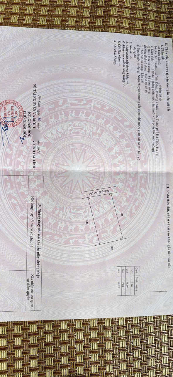 Lô đất mới ra lò. Cực nóng cho nhà đầu tư Tại tdp yên đồng phường trần phú