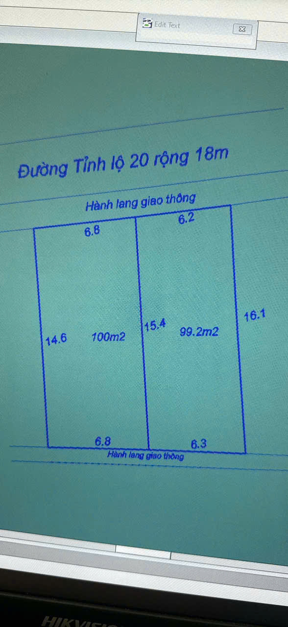 Lô đất vip Mặt đường kinh doanh tl20. Thạch sơn