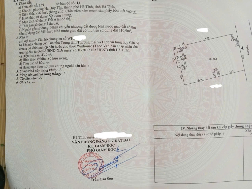 bán căn hộ chung cư winhouse