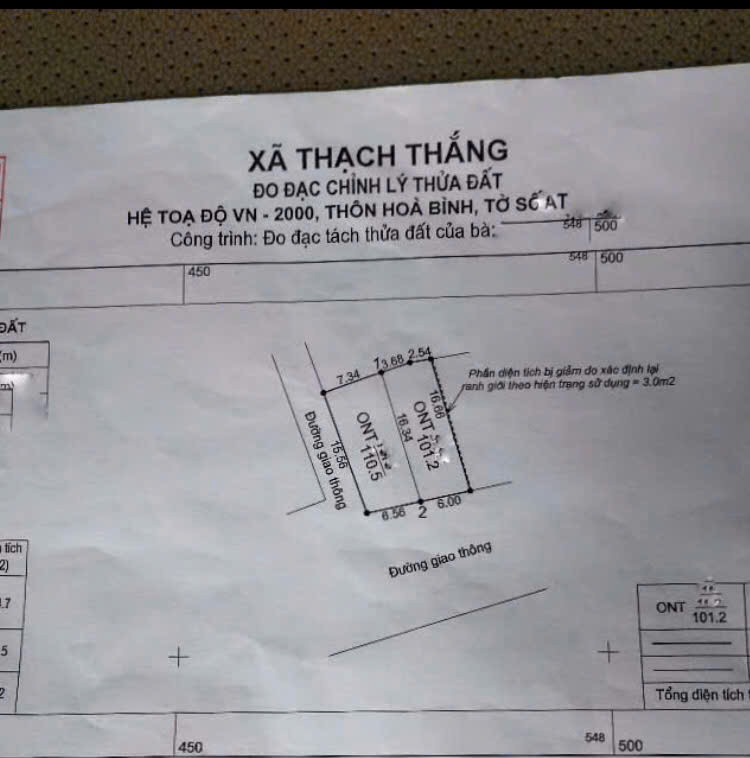 Bán đất Thạch Thắng mặt đường tỉnh lộ 27 kinh doanh buôn bán