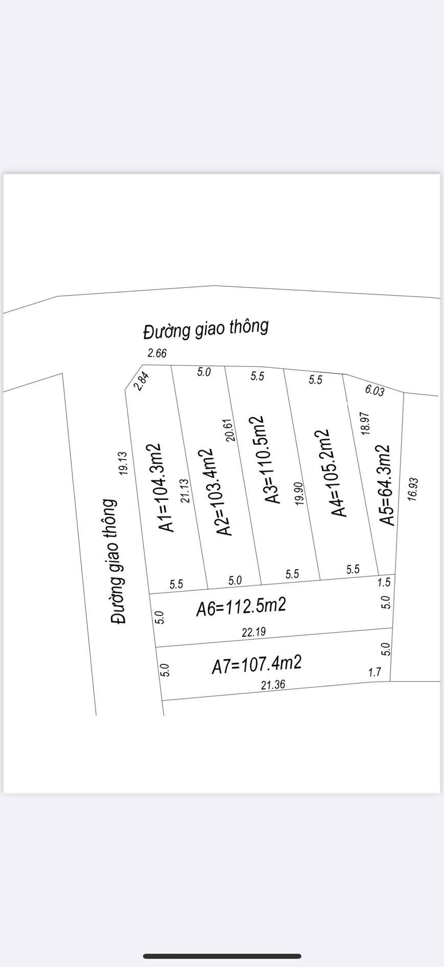 4 lô đất trung lân,phường thạch quý (cũ).Hà Tĩnh