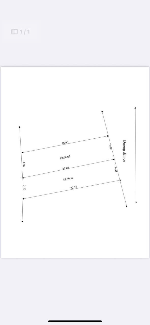 Lô đất 83m2. Đường qh 12m. Tại phường tân giang. Gần chợ tp hà tĩnh