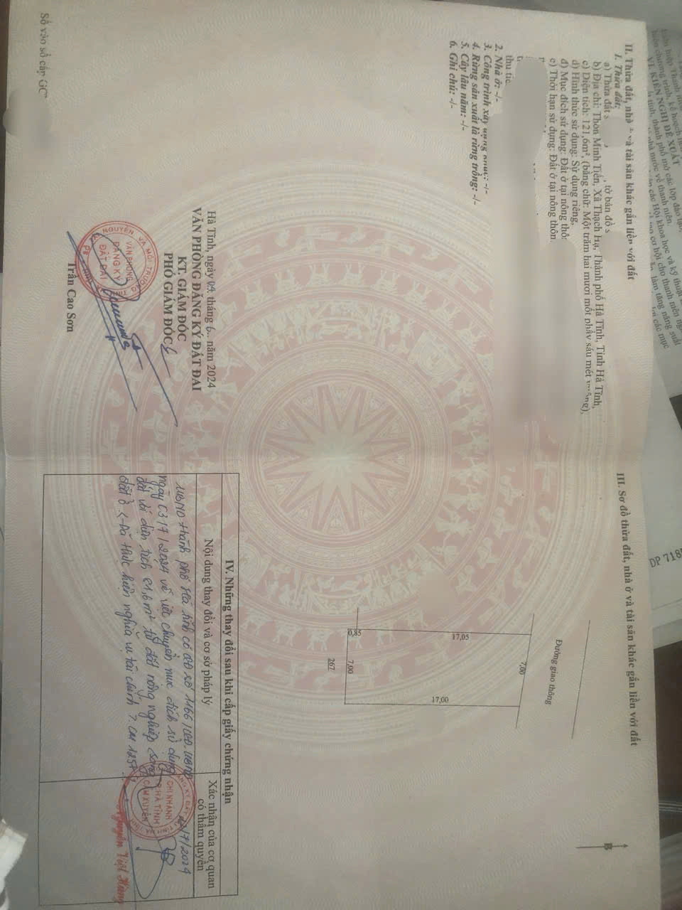 Đất sát bên QH công an tỉnh. Trường việt đức