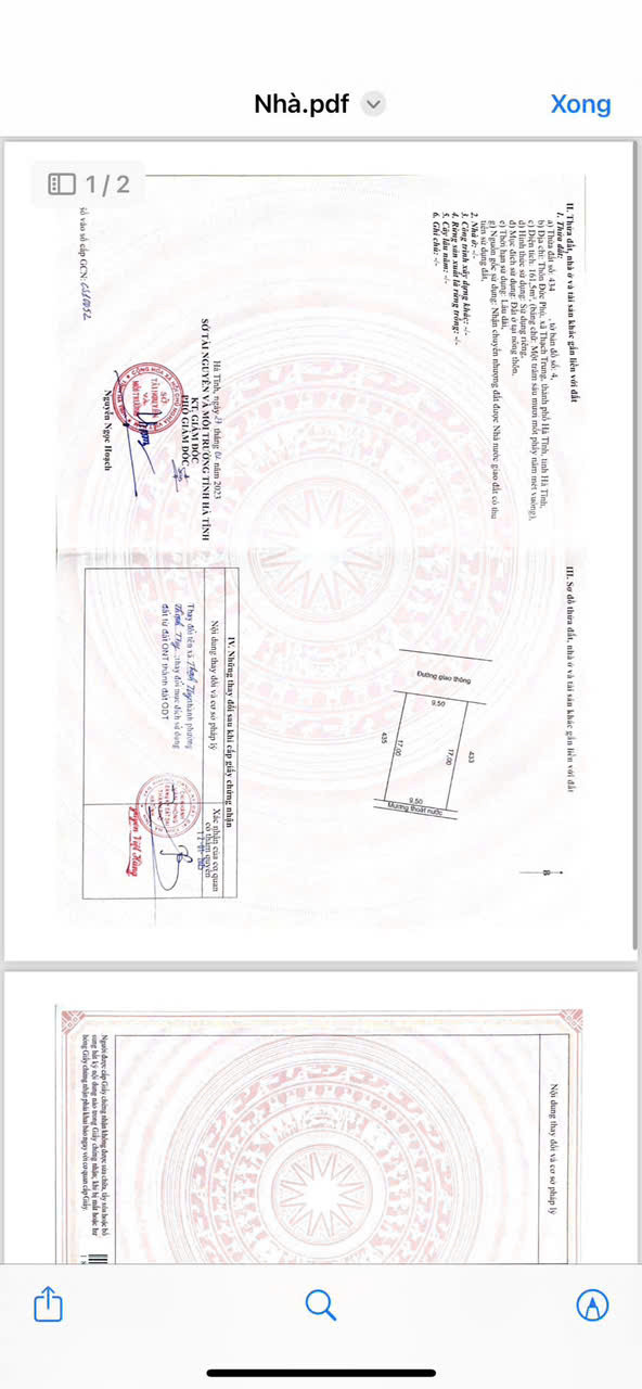 Đất Qh giáo xứ văn hạnh  Thạch trung tp hà tĩnh. Gần khu qh mới đấu giá đức phú