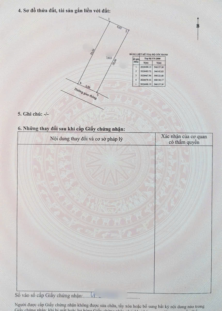 Lô đất đẹp Sâm Lộc, Tượng Sơn hà tĩnh. Gần nhà văn hóa Sâm Lộc. Cách TL27 500m, dân cư hiện hữu
