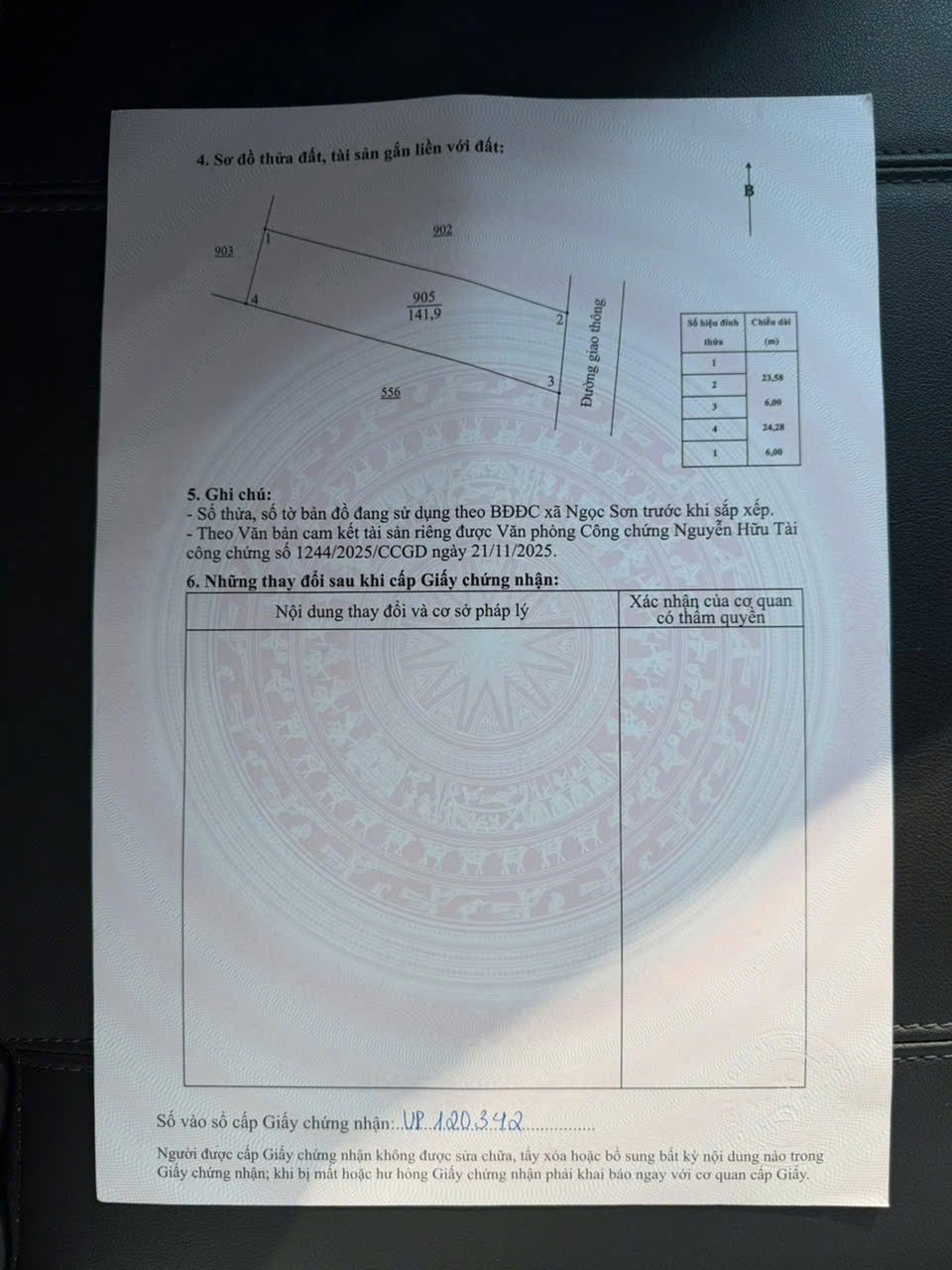 Không lấy lô ni thì lấy lô mô Đất trục đường chính gần khu CN phía tây hà tĩnh