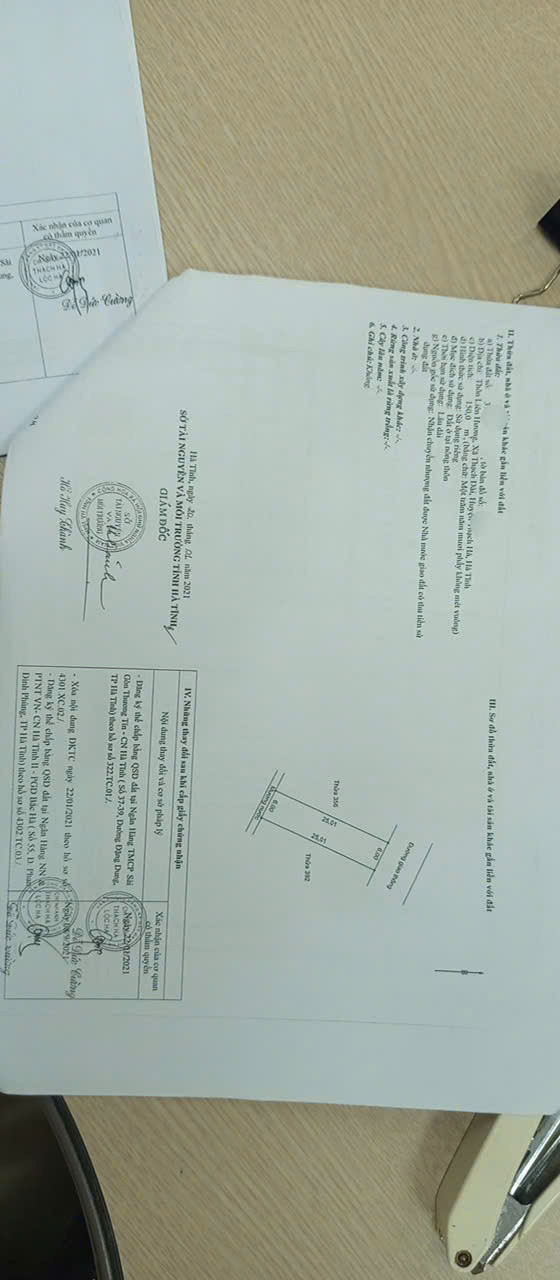 Ra lô đất trục chính liên xã, sát khu tái định cư liên vinh thạch đài