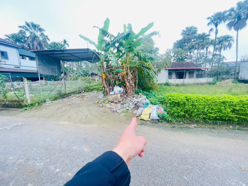 Đất bắc thượng thạch đài sát bên khu quy hoạch Đối diện bến xe mới