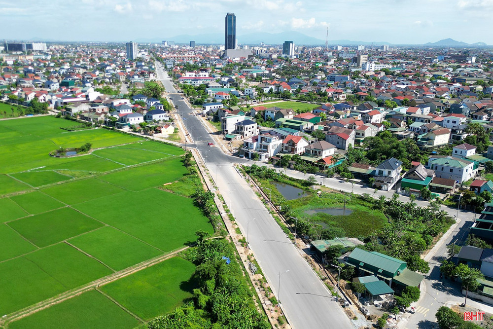 Đường Lê Duẩn thông tuyến, mở ra không gian phát triển mới cho đô thị Hà Tĩnh